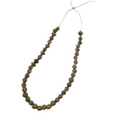 African Brass Bicone Trade Beads Vintage