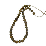 African Brass Bicone Trade Beads Vintage