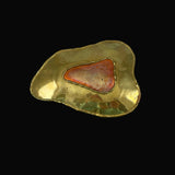 Vintage Brutalist Brass & Copper Brooch