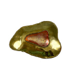 Brutalist Brass & Copper Brooch