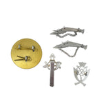 Queen's Gurkha Rifles Pins Badges British Military Lot