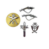 Queen's Gurkha Rifles Pins Badges British Military Lot