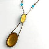 Cadoro Glass Lavalier Necklace Vintage