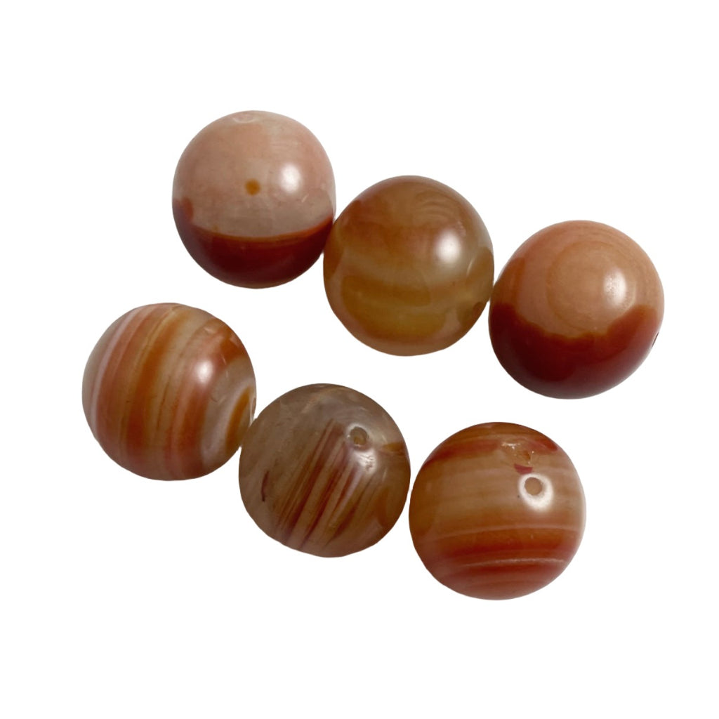 Large Carnelian Beads 25mm