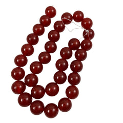 Carnelian Round Beads - Full strand