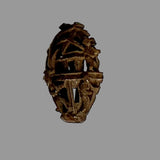 Chinese Carved Nut Bead Antique