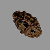 Chinese Carved Nut Bead Antique