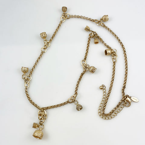 Chico's Long Gold Tone Necklace