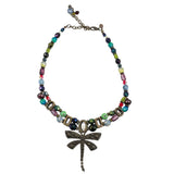 Chico's Dragonfly Crystal Necklace