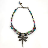 Chico's Dragonfly Crystal Necklace