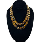 Chico's Tiger's Eye Multi Strand Necklace