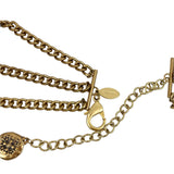 Chico's Multi-Strand Gold Coin Necklace Long