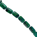 Chrysocolla gemstone beads necklace