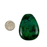 Large  Pear Shaped Chrysocolla Pendant