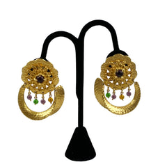 Clara Studio Gold Clip On Earrings