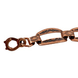 Copper Southwestern Link Bracelet Vintage 1950's