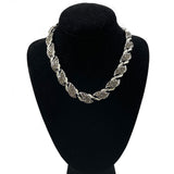 Coro Rhinestone Choker Necklace Vintage