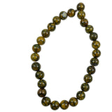 Dragon Fire Agate Round Beads 14mm