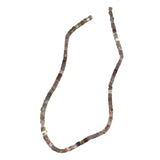 Purple Crazy Agate Square Beads Natural 4mm