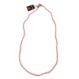 Vintage Pink Coral Necklace & Bracelet Set by Danecraft