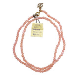 Pink Coral Necklace & Bracelet Set by Danecraft NWT
