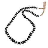 Antique African Trade Venetian Dog Teeth Ruffled Beads