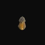 14K Gold BPOE Elk Tooth & Sterling Fob Pendant Antique