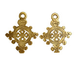 Ethiopian Coptic Crosses Gold Plated Vintage