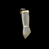 Antique Victorian Figa Hand Gemstone Charm
