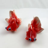 Franz Porcelain Goldfish Salt & Pepper NIB