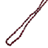 Garnet Elongated Bicone Beads Gemstones
