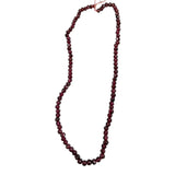 Garnet Gemstone Bicone Beads 4mm