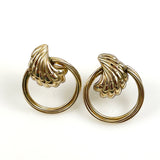 Shell Hoop Earrings by Carla
