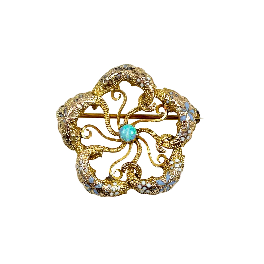 gold pin Victorian 10K 