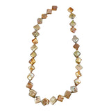 Gold Freshwater Pearl Beads Diamonds