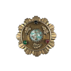 Vintage Gold Brooch & Pendant Vintage