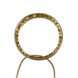 14K Gold Diamond Eternity Pendant Necklace