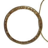 14K Gold Diamond Eternity Pendant Necklace