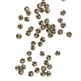 Crystal & Gold Rhinestone Beads Balls 5m