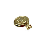 Italian Angel Cherub Pendant 14K Gold