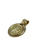 Italian Angel Cherub Pendant 14K Gold