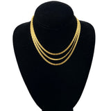 Goldette Gold Multi-Strand Necklace