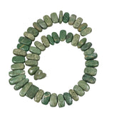 Green Serpentine Collar Beads