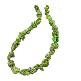 Large Green Turquoise Nugget Beads