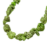Large Green Turquoise Nugget Beads