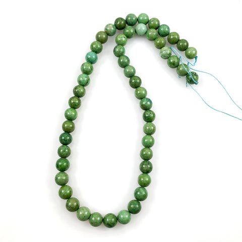Green Turquoise Round Beads 8mm