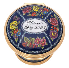 Halcyon Days Mother's Day 2023 Enamel Box NIB