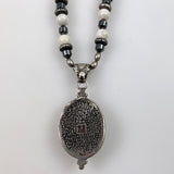 Shube's Sterling Howlite Necklace