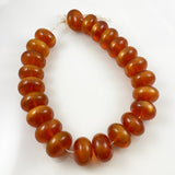 Huge Honey Amber Resin Vintage Beads