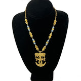 Mayan Pre-Columbian Bird Eagle Replica Necklace by INCA